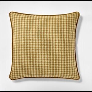 Gingham + Velvet Reverse Pillow from Threshold designed with Studio McGee
